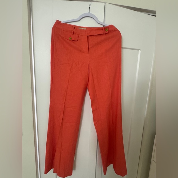 Stylish Orange Women's Pants - Picture 1 of 2